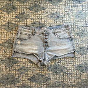 Free People Jean Shorts Size 29